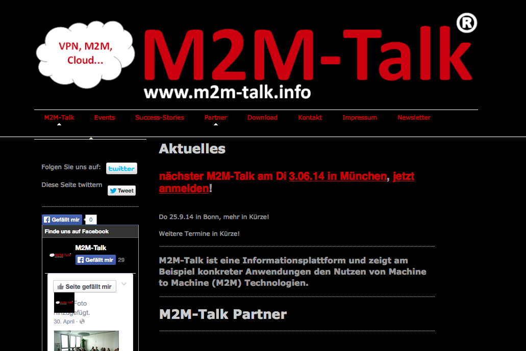 M2M Talk 2014 - Schildknecht AG