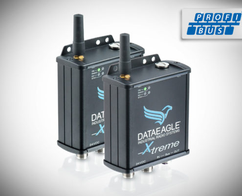 DATAEAGLE 3000 X-treme • Wireless PROFIBUS • Datenfunkmodem für die kabellose Übertragung von PROFIBUS und PROFIsafe