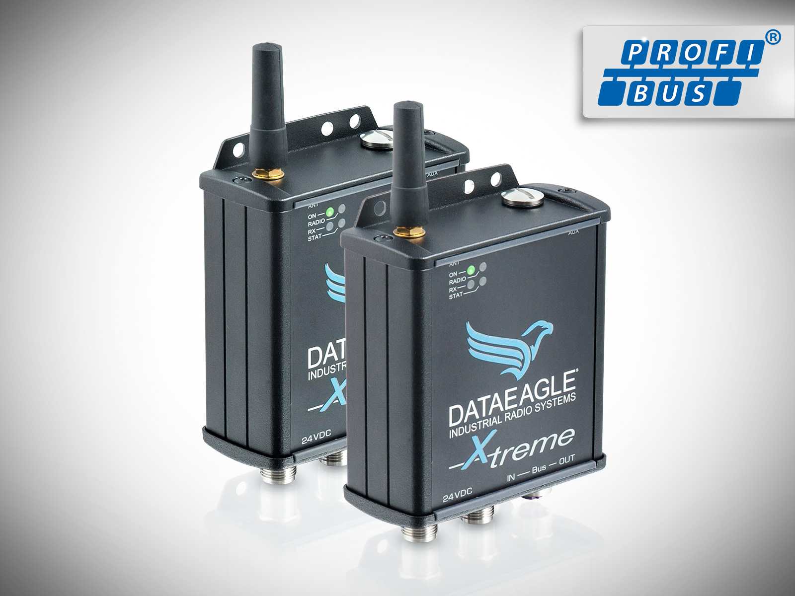 DATAEAGLE 3000 X-treme • Wireless PROFIBUS • Datenfunkmodem für die kabellose Übertragung von PROFIBUS und PROFIsafe