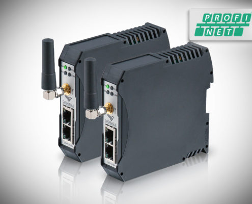 DATAEAGLE 4000 Compact • Wireless PROFINET • Datenfunkmodem für die kabellose Datenübertragung von PROFINET und PROFIsafe