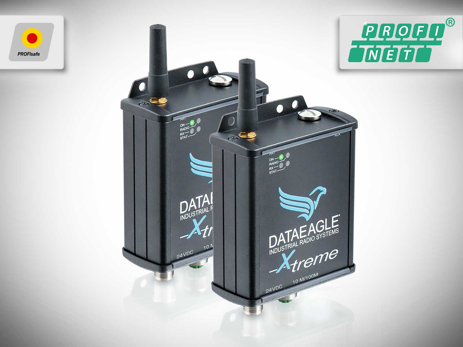 DATAEAGLE 4000 X-treme • Wireless PROFINET • Datenfunkmodem für die kabellose Datenübertragung von PROFINET und PROFIsafe