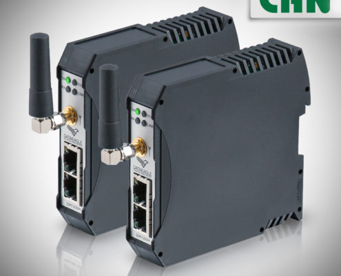 DATAEAGLE 6000 Compact • Industrial Wireless CAN • Funkmodem für die drahtlose Datenübertragung von CAN