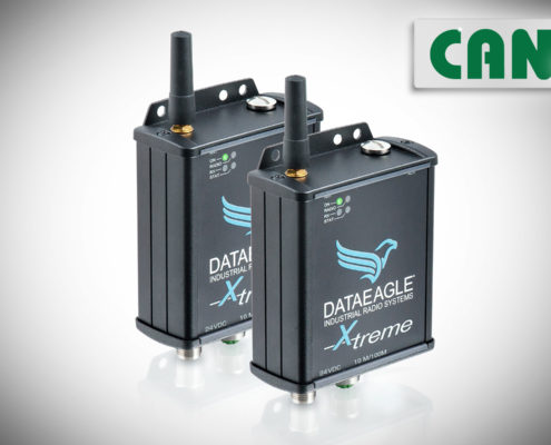 DATAEAGLE 6000 X-treme • Industrial Wireless CAN • Funkmodem für die drahtlose Datenübertragung von CAN