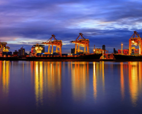 kran_hafen Krantechnik Beispiel Hafen