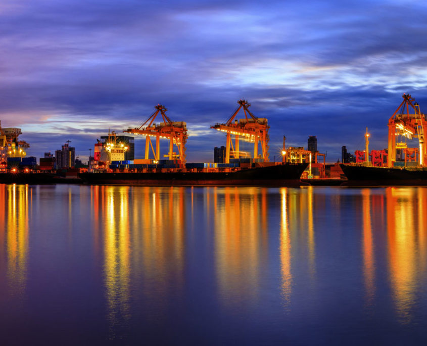 kran_hafen Krantechnik Beispiel Hafen