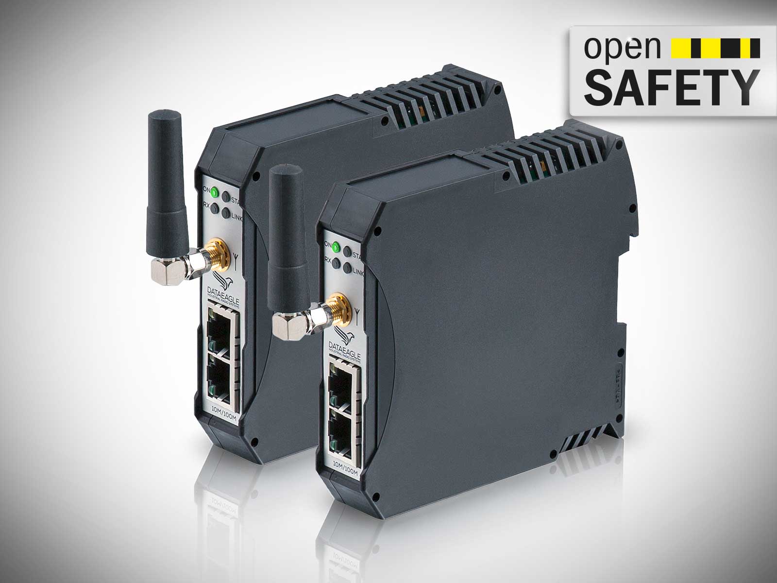 Industrial wireless DATAEAGLE 4000 openSAFETY • Kabelloses Datenfunkmodem für die sichere Datenübertragung von openSAFETY