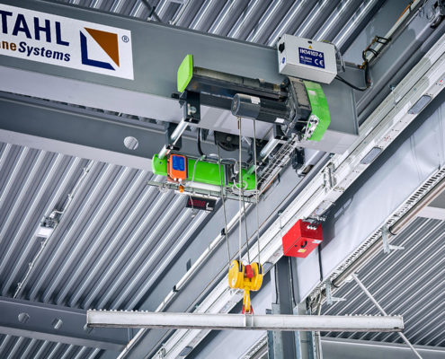 Monitoring Krane und Hebezeuge bei STAHL CraneSystems