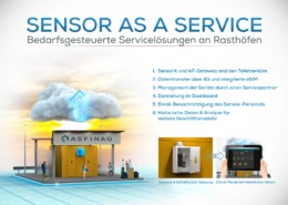 Sensor as a Service Business Model: Bedarfsgesteuerte Servicelösungen an Rasthöfen